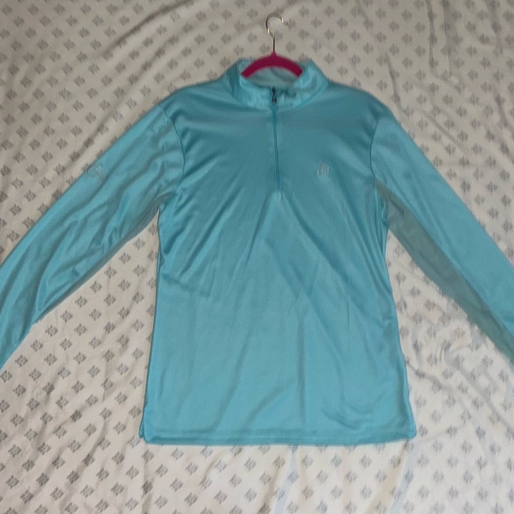 Sky Blue Women's Turtleneck Sweater